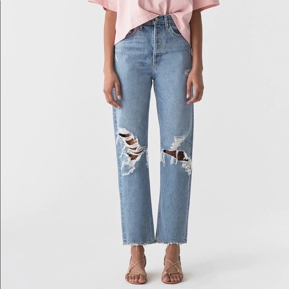 Agolde Denim - NWT AGOLDE 90's Mid Rise Loose Fit in Fall Out Size 32